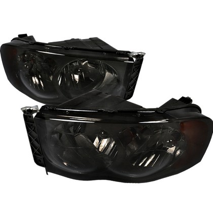 Spec-D Chrome Smoke Headlights 02-05 Dodge Ram Spec-D Chrome Smoke Headlights 02-05 Dodge Ram